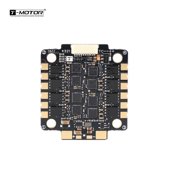 T-motor F55a Pro Iii 4in1 Esc Blheli_32 3-8s 30.5x30.5mm Wide Pwm Frequency Tmotor for F7 Pro X8  Quadcopter